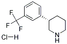 (S)-3-(3-TRIFLUOROMETHYL-PHENYL)-PIPERIDINE HCL Struktur