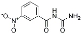 M-NITROBENZOYLUREA Struktur