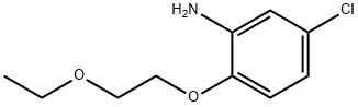 5-CHLORO-2-(2-ETHOXYETHOXY)ANILINE Struktur