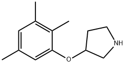 3-(2,3,5-TRIMETHYLPHENOXY)PYRROLIDINE Struktur