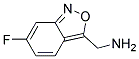 (6-FLUOROBENZO[C]ISOXAZOL-3-YL)METHANAMINE Struktur