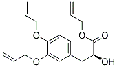 (S)-3-(3,4-BIS-ALLYLOXY-PHENYL)-2-HYDROXY-PROPIONIC ACID ALLYL ESTER Struktur