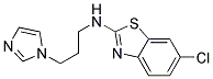 (6-CHLORO-BENZOTHIAZOL-2-YL)-(3-IMIDAZOL-1-YL-PROPYL)-AMINE Struktur