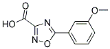 5-(3-METHOXYPHENYL)-1,2,4-OXADIAZOLE-3-CARBOXYLIC ACID Struktur