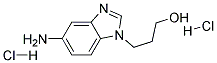 3-(5-AMINO-BENZOIMIDAZOL-1-YL)-PROPAN-1-OL DIHYDROCHLORIDE Struktur