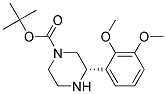 (S)-3-(2,3-DIMETHOXY-PHENYL)-PIPERAZINE-1-CARBOXYLIC ACID TERT-BUTYL ESTER Struktur