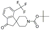 TERT-BUTYL 3-OXO-7-(TRIFLUOROMETHYL)-2,3-DIHYDROSPIRO[INDENE-1,4'-PIPERIDINE]-1'-CARBOXYLATE Struktur