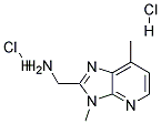 C-(3,7-DIMETHYL-3H-IMIDAZO[4,5-B]PYRIDIN-2-YL)-METHYLAMINE DIHYDROCHLORIDE Struktur