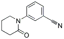 3-(2-OXO-PIPERIDIN-1-YL)-BENZONITRILE Struktur