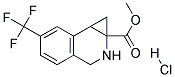 METHYL 6-(TRIFLUOROMETHYL)-1A,2,3,7B-TETRAHYDRO-1H-CYCLOPROPA[C]ISOQUINOLINE-1A-CARBOXYLATE HYDROCHLORIDE Struktur