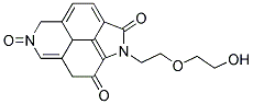 6-[2-(2-HYDROXYETHOXY)ETHYL]-1H-INDOLO[5,4,3-DEF]ISOQUINOLINE-2,5,7(6H)-TRIONE Struktur