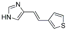 4-(2-THIOPHEN-3-YL-VINYL)-1H-IMIDAZOLE Struktur