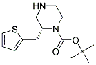 (R)-2-THIOPHEN-2-YLMETHYL-PIPERAZINE-1-CARBOXYLIC ACID TERT-BUTYL ESTER Struktur