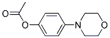 ACETIC ACID 4-MORPHOLIN-4-YL-PHENYL ESTER Struktur
