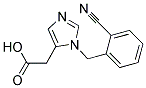 [3-(2-CYANO-BENZYL)-3H-IMIDAZOL-4-YL]-ACETIC ACID Struktur