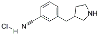 3-(3-CYANOBENZYL) PYRROLIDINE HCL Struktur