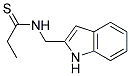 N-(1H-INDOL-2-YLMETHYL)-THIOPROPIONAMIDE Struktur