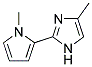 4-METHYL-2-(1-METHYL-1H-PYRROL-2-YL)-1H-IMIDAZOLE Struktur