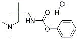 PHENYL N-[3-(DIMETHYLAMINO)-2,2-DIMETHYLPROPYL]CARBAMATE HYDROCHLORIDE Struktur