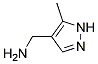 C-(5-METHYL-1H-PYRAZOL-4-YL)-METHYLAMINE Struktur