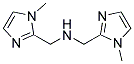 BIS-(1-METHYL-1H-IMIDAZOL-2-YLMETHYL)-AMINE Struktur