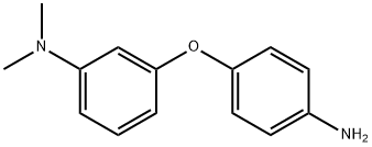 N-[3-(4-AMINOPHENOXY)PHENYL]-N,N-DIMETHYLAMINE Struktur