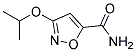 3-ISOPROPOXY-ISOXAZOLE-5-CARBOXYLIC ACID AMIDE Struktur