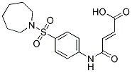 3-[4-(AZEPANE-1-SULFONYL)-PHENYLCARBAMOYL]-ACRYLIC ACID Struktur