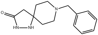 8-BENZYL-1,2,8-TRIAZASPIRO[4.5]DECAN-3-ONE Struktur