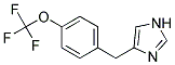 4-(4-TRIFLUOROMETHOXY-BENZYL)-1H-IMIDAZOLE Struktur