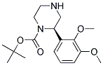 (R)-2-(2,3-DIMETHOXY-PHENYL)-PIPERAZINE-1-CARBOXYLIC ACID TERT-BUTYL ESTER Struktur
