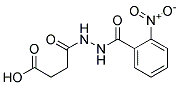 4-[N'-(2-NITRO-BENZOYL)-HYDRAZINO]-4-OXO-BUTYRIC ACID Struktur