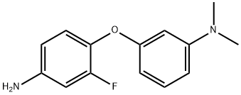 N-[3-(4-AMINO-2-FLUOROPHENOXY)PHENYL]-N,N-DIMETHYLAMINE Struktur