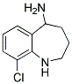 9-CHLORO-2,3,4,5-TETRAHYDRO-1H-BENZO[B]AZEPIN-5-YLAMINE Struktur