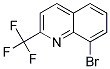 8-BROMO-2-(TRIFLUOROMETHYL)QUINOLINE Struktur