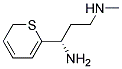 (S)-3-N-METHYL-1-THIOPHEN-2-YL-PROPANE-1,3-DIAMINE Struktur