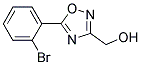 (5-(2-BROMOPHENYL)-1,2,4-OXADIAZOL-3-YL)METHANOL Struktur