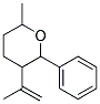 3-ISOPROPENYL-6-METHYL-2-PHENYL-TETRAHYDRO-PYRAN Struktur