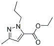 5-METHYL-2-PROPYL-2H-PYRAZOLE-3-CARBOXYLIC ACID ETHYL ESTER Struktur