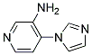 4-IMIDAZOL-1-YL-PYRIDIN-3-YLAMINE Struktur