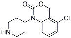 5-CHLORO-1-PIPERIDIN-4-YL-1,4-DIHYDRO-BENZO[D][1,3]OXAZIN-2-ONE Struktur