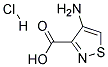 4-AMINO-3-ISOTHIAZOLECARBOXYLIC ACID HYDROCHLORIDE Struktur