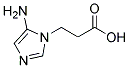 3-(5-AMINO-IMIDAZOL-1-YL)-PROPIONIC ACID Struktur