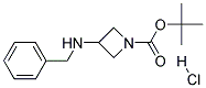 3-BENZYLAMINO-AZETIDINE-1-CARBOXYLIC ACID TERT-BUTYL ESTER HYDROCHLORIDE Struktur