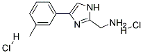 C-(4-M-TOLYL-1H-IMIDAZOL-2-YL)-METHYLAMINE 2HCL Struktur