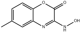 6-METHYL-2H-1,4-BENZOXAZINE-2,3(4H)-DIONE 3-OXIME Struktur