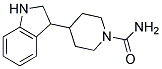 4-(2,3-DIHYDRO-1H-INDOL-3-YL)PIPERIDINE-1-CARBOXAMIDE Struktur