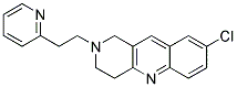 8-CHLORO-2-(2-PYRIDIN-2-YLETHYL)-1,2,3,4-TETRAHYDROBENZO[B]-1,6-NAPHTHYRIDINE Struktur