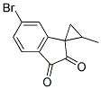 6-BROMO-1,1-(PROPYLENEDIOXO)-INDANE Struktur