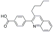 4-(3-PENTYL-QUINOLIN-2-YL)-BENZOIC ACID Struktur